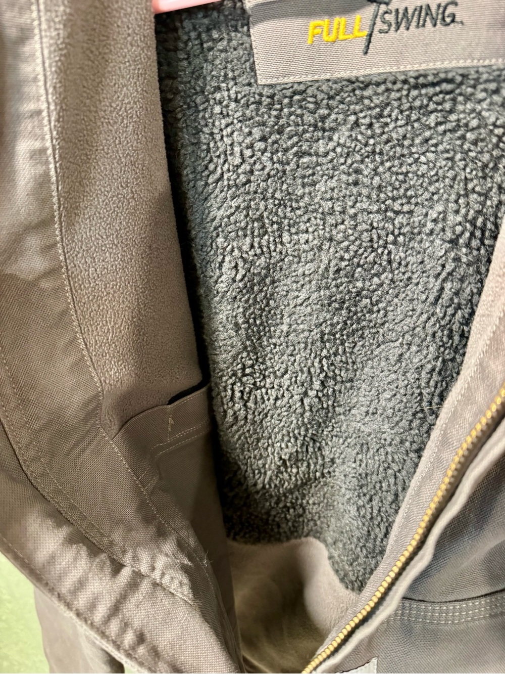 Carhartt Full Swing Hooded Work Jacket - Dusty Mauve size Small - Picture 4 of 7